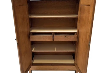 Art Deco Amsterdamse School Armoire by Hildo Krop for Gebroeders Monsieur